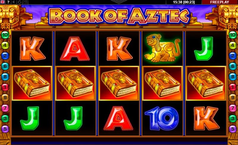 Обзор игрового автомата Book of Aztec. 