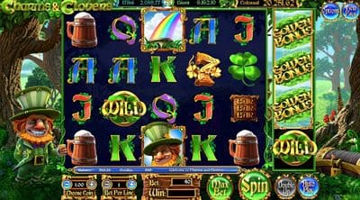 Charms & Clovers slot machines online. 