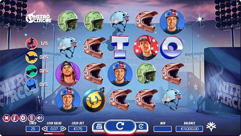 Игровой автомат Nitro Circus. 